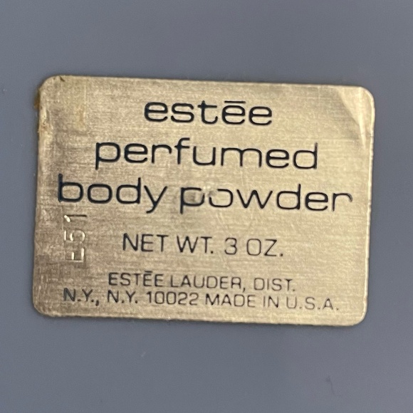 Estee by Estee Lauder Vintage Perfumed Body Powder w/ Puff 3 oz Container NIB - Picture 4 of 10